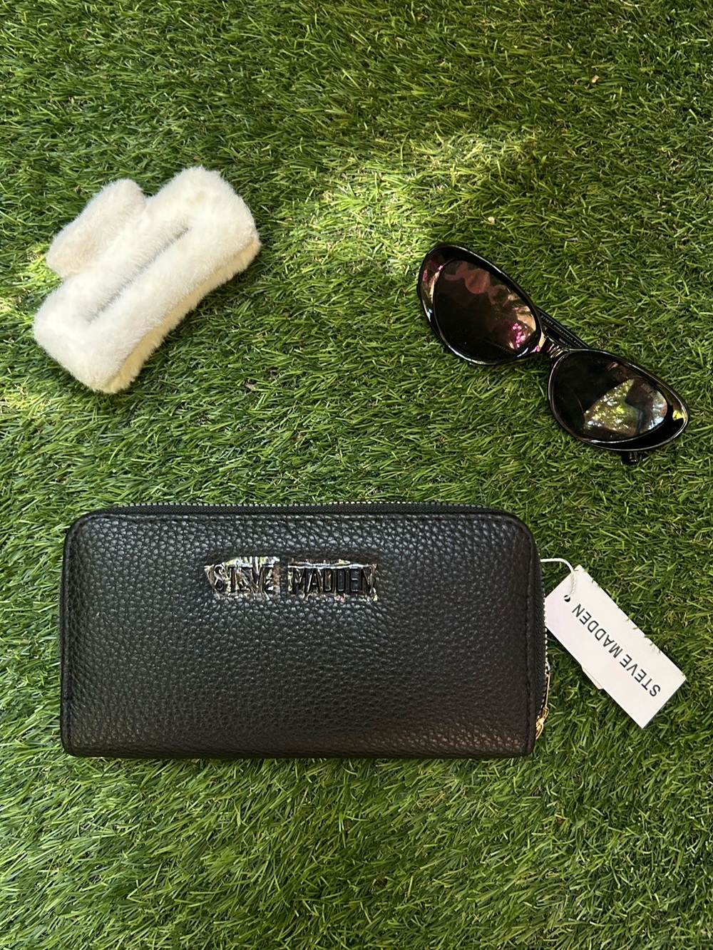 Steve Madden Black Wallet